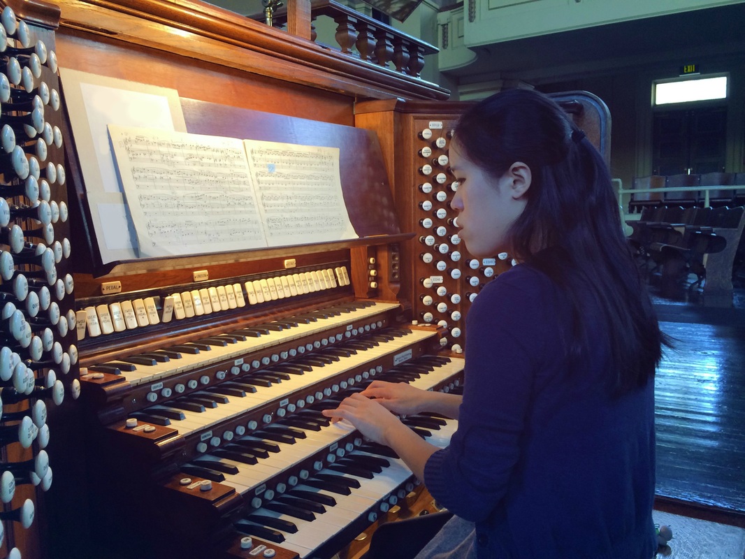 Janet Yieh Organist, Woolsey Hall, Yale University